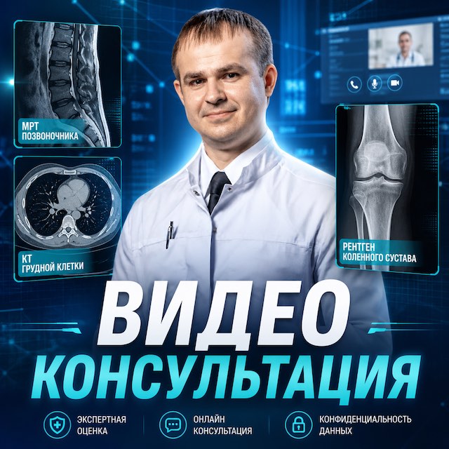Видеоконсультация травматолога-ортопеда: современный подход к лечению суставов и позвоночника