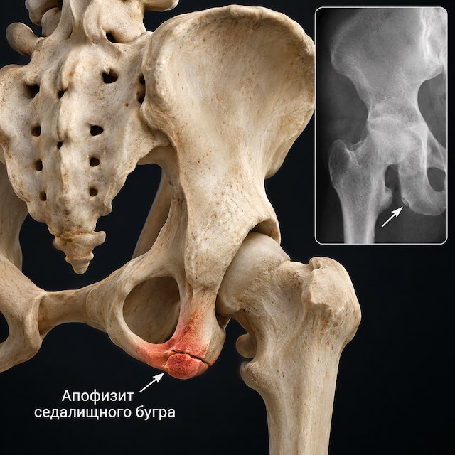 Апофизит седалищного бугра